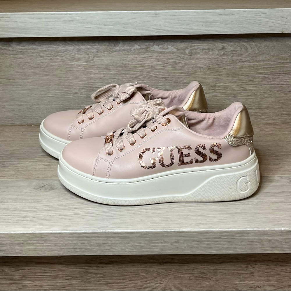 GUESS Pink Women’s Sneakers - Size 6 - FREE SHIPPING on Bundles $85+